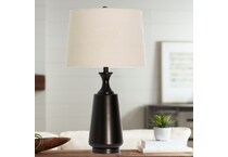 stlc bronze table lamp   