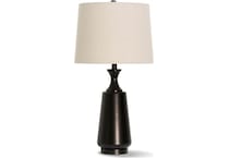 stlc bronze table lamp   