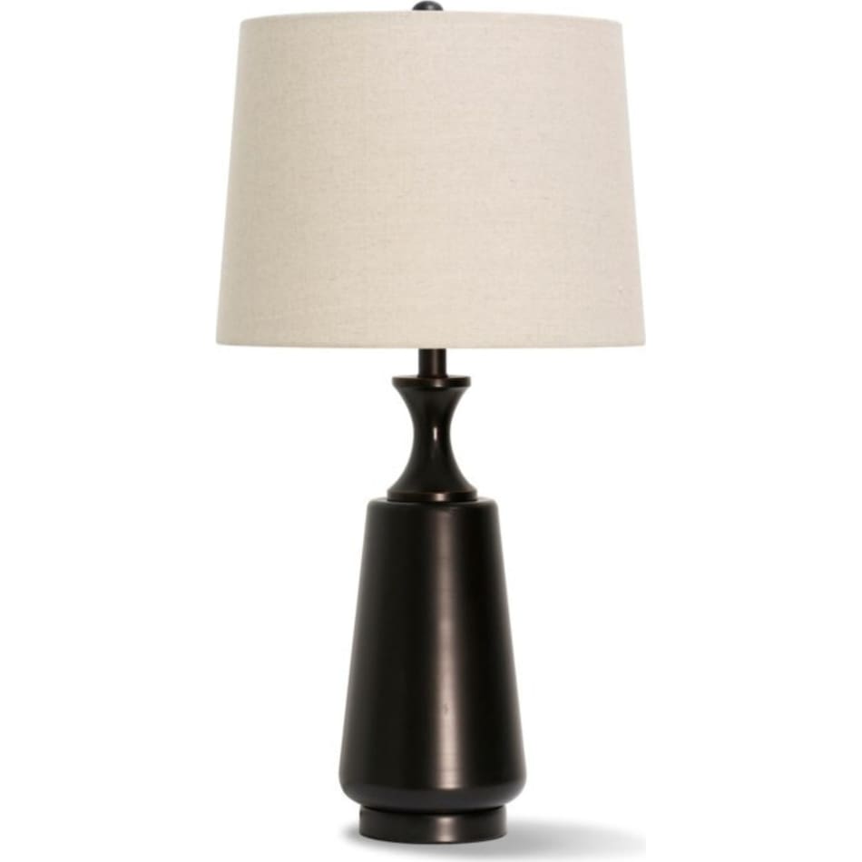 stlc bronze table lamp   