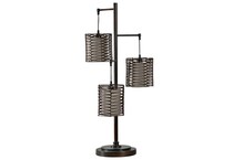 stlc bronze table lamp   
