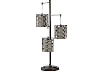 stlc bronze table lamp   