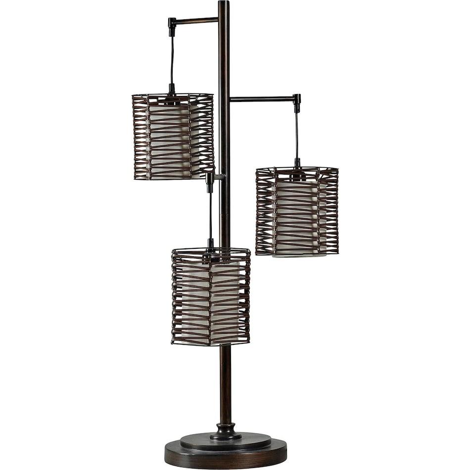 stlc bronze table lamp   