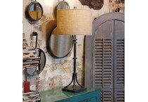 stlc bronze table lamp   