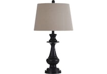 stlc bronze table lamp   