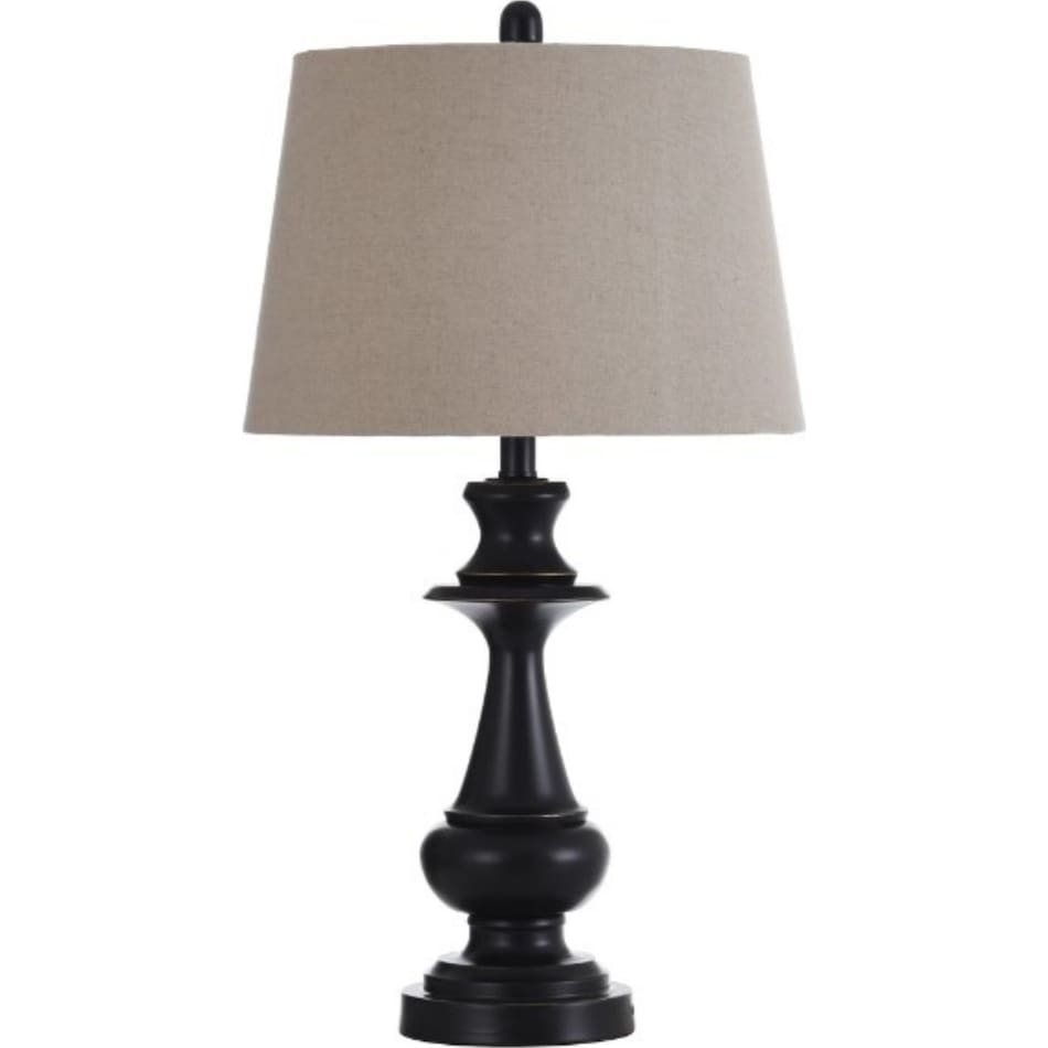 stlc bronze table lamp   