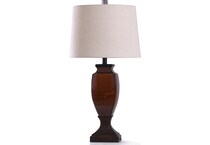stlc bronze table lamp   