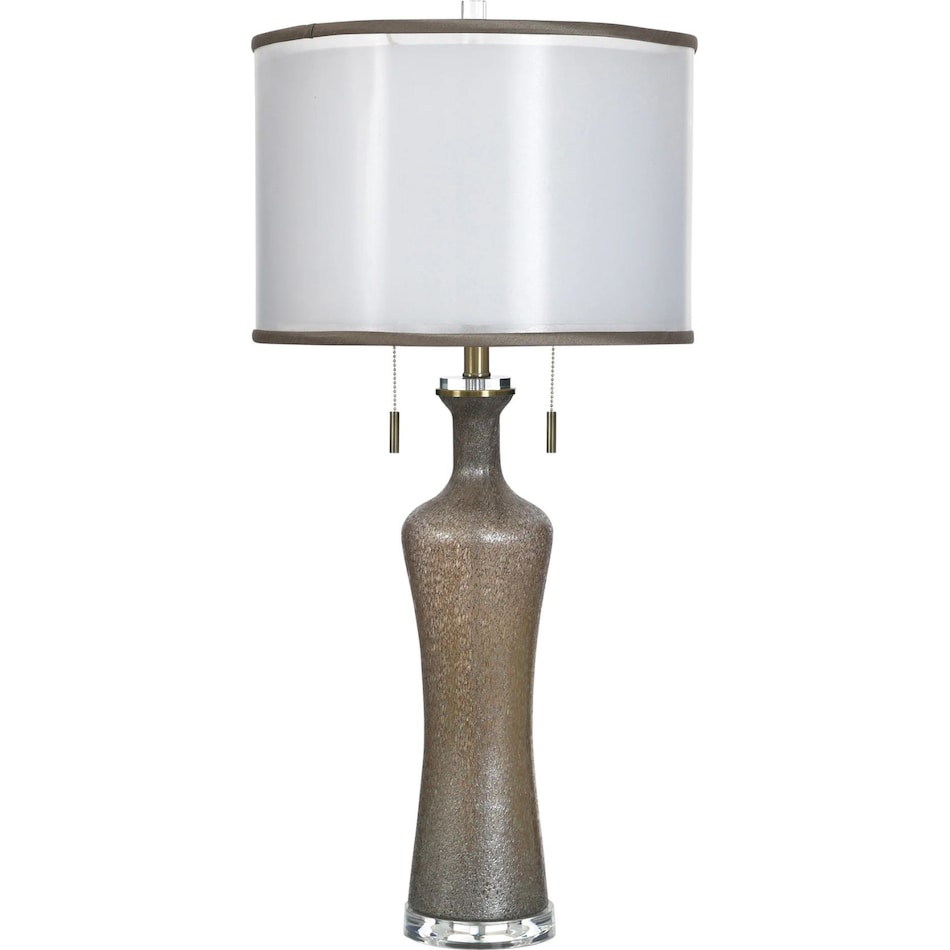 stlc bronze table lamp   