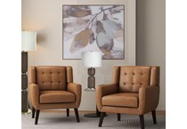 stlc brown floor lamp   