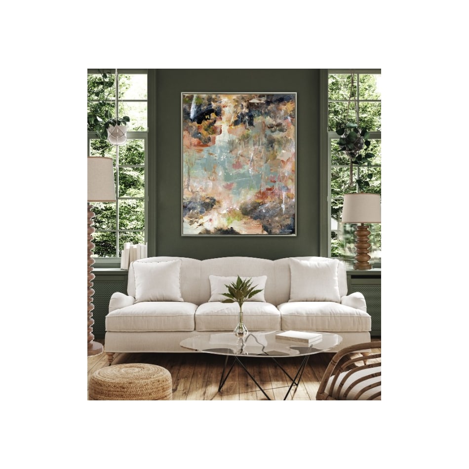 stlc brown floor lamp   