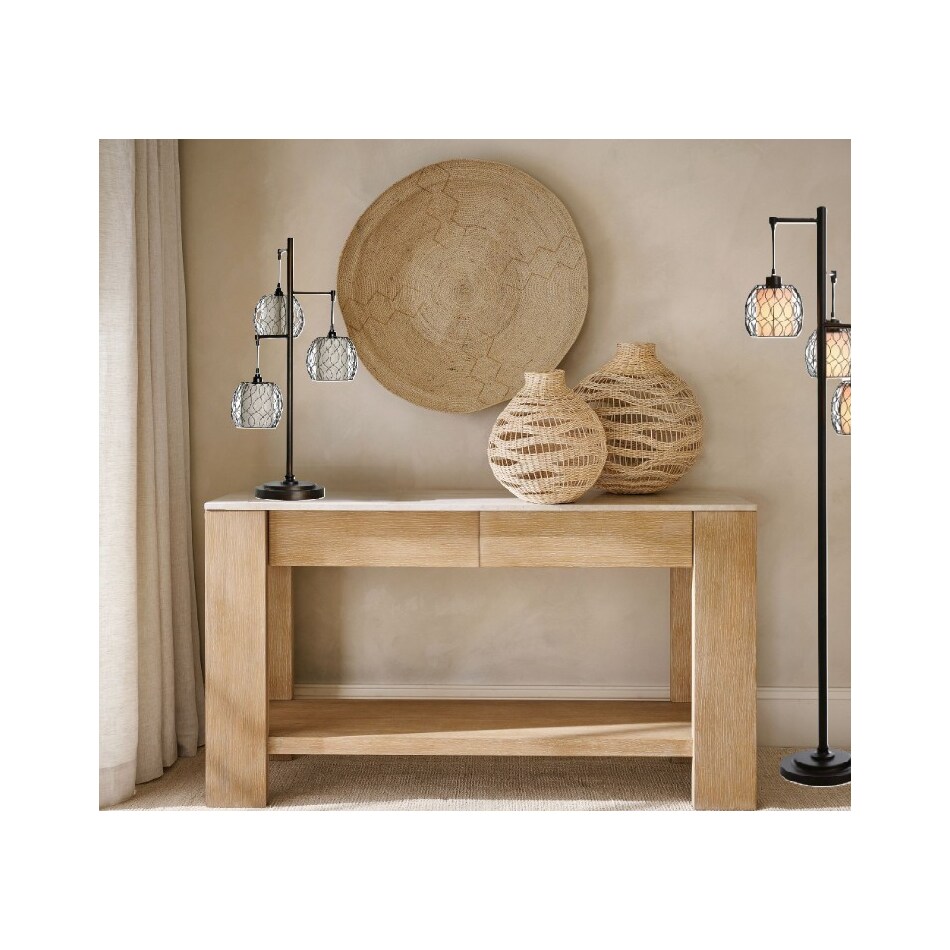 stlc brown floor lamp   