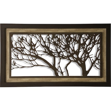 Metal Tree Wall Decor 59"W x 35"H