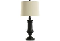 stlc brown table lamp   