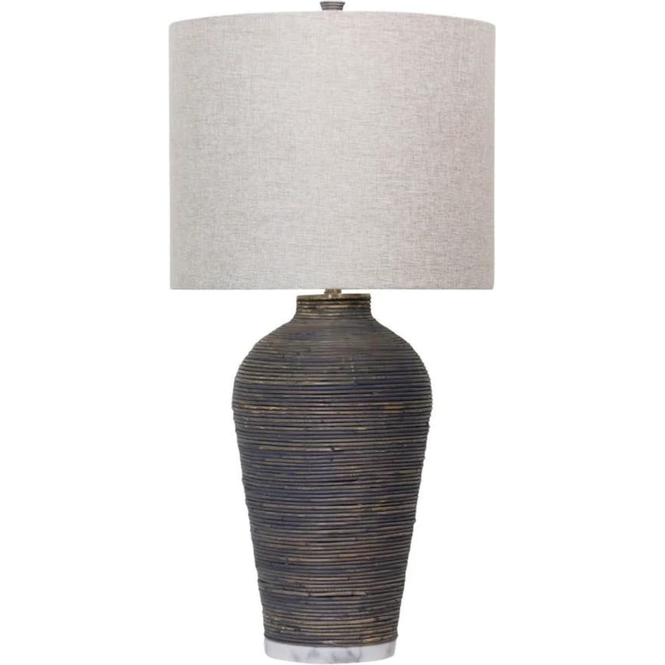 stlc brown table lamp   