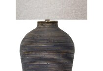 stlc brown table lamp   