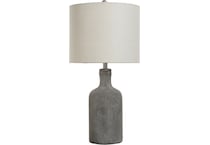 stlc brown table lamp   