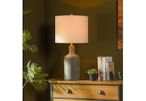 stlc brown table lamp   