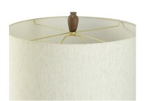 stlc brown table lamp   
