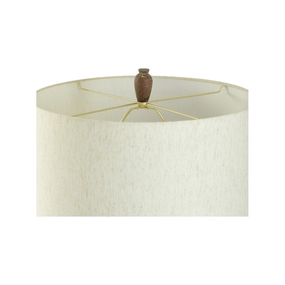 stlc brown table lamp   