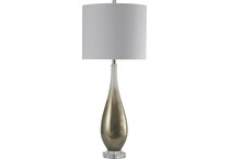 stlc brown table lamp   