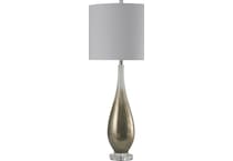 stlc brown table lamp   