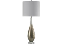 stlc brown table lamp   