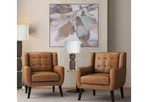 stlc brown table lamp   