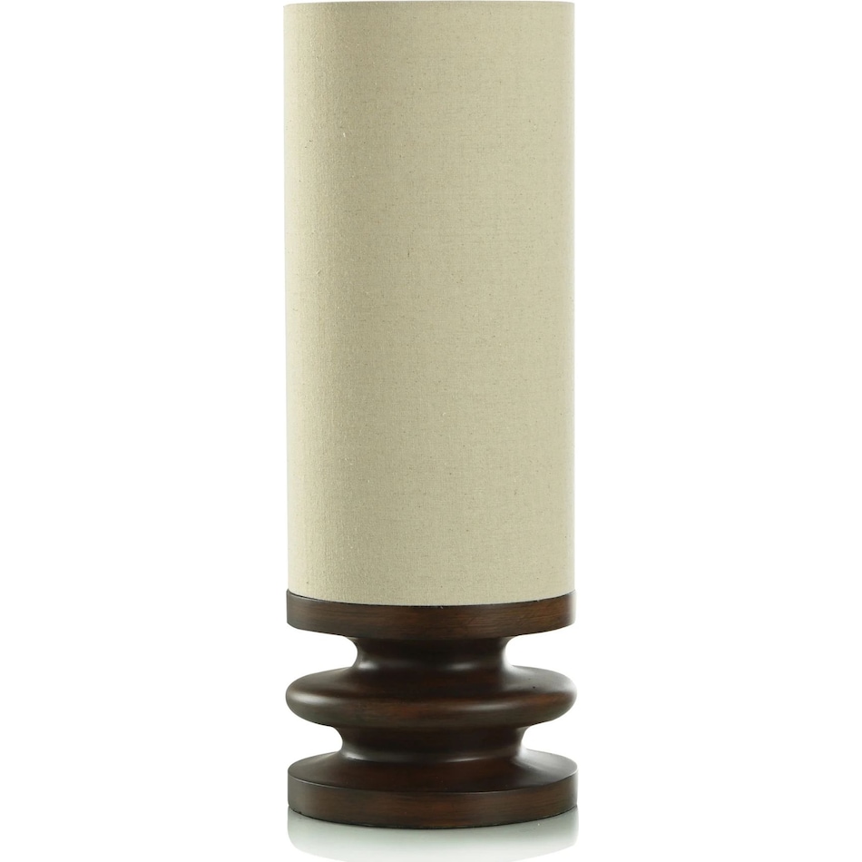 stlc brown table lamp   