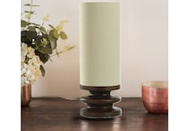 stlc brown table lamp   