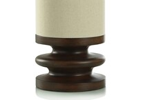 stlc brown table lamp   