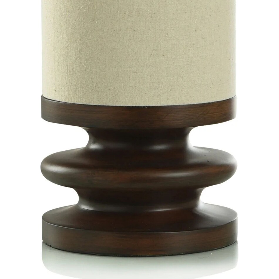stlc brown table lamp   