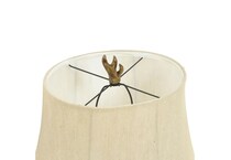 stlc brown table lamp   