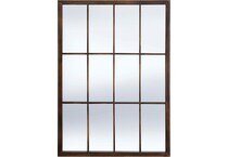 stlc brown wall mirror   