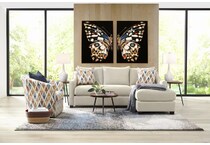 stlc cream prints set  
