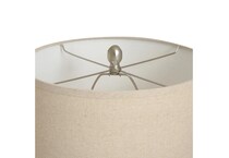stlc cream table lamp   