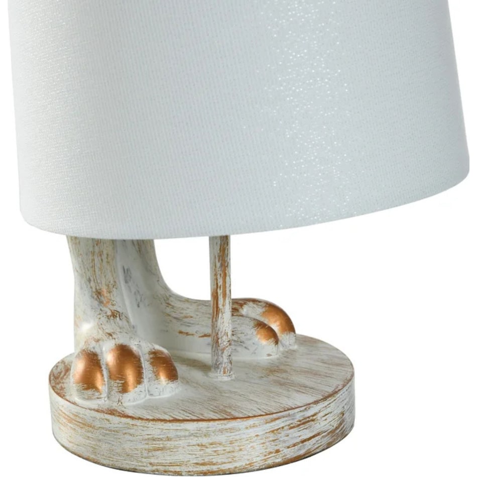 stlc cream table lamp   