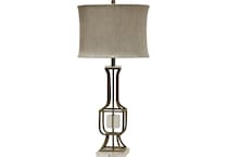 stlc gold table lamp   