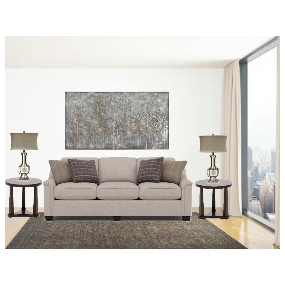 stlc gold table lamp   