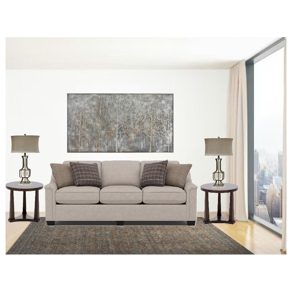 stlc gold table lamp   