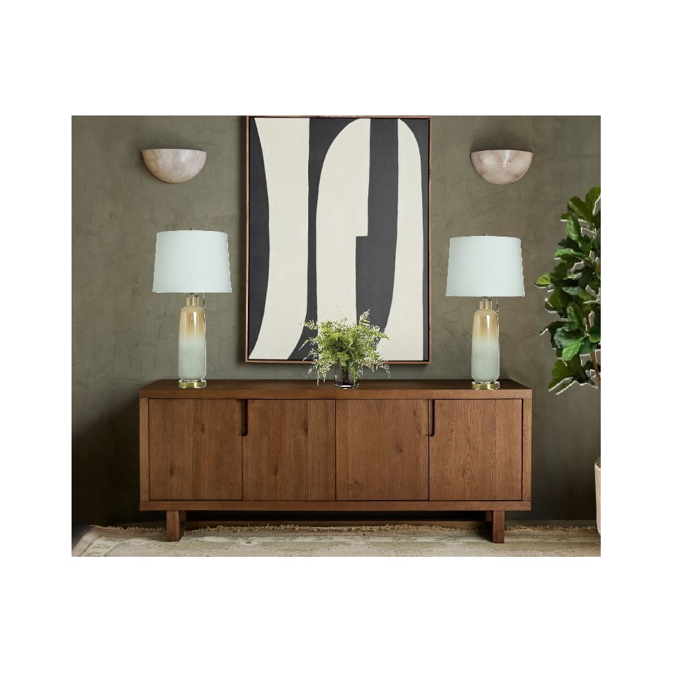 stlc gold table lamp   