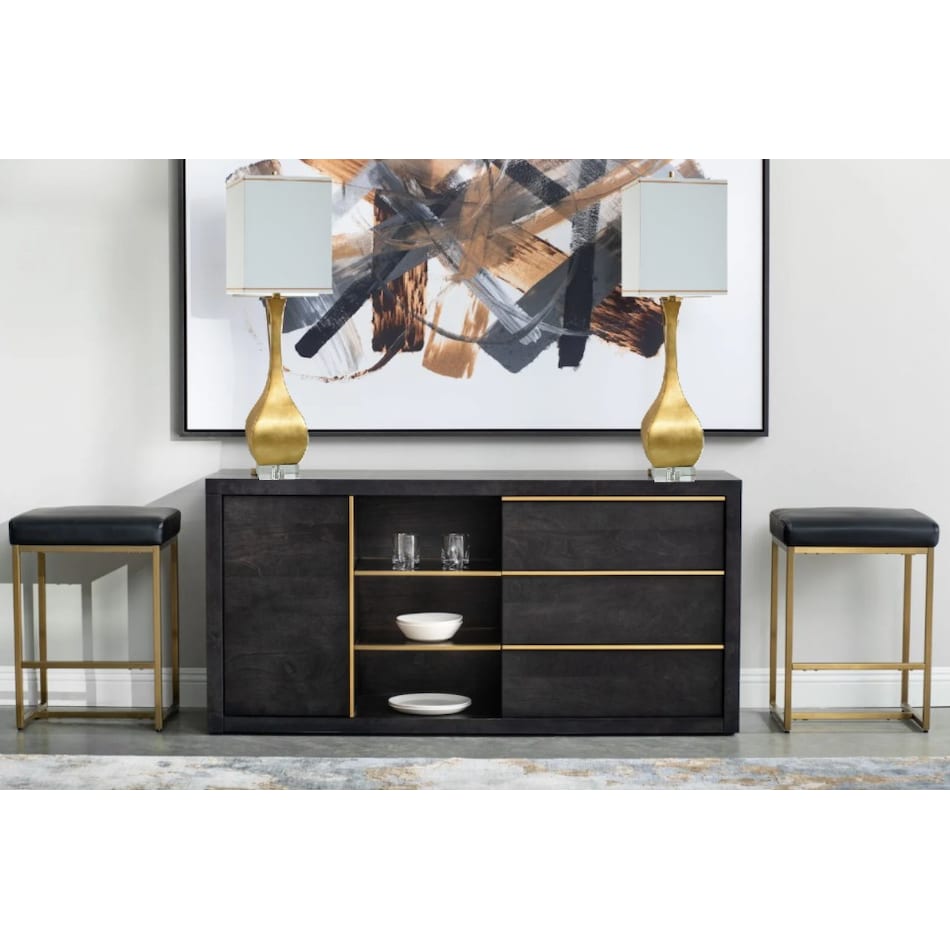 stlc gold table lamp   