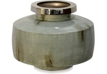 stlc green candleholder candle   