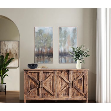 Green Forest I Canvas Art 32"W x 62"H