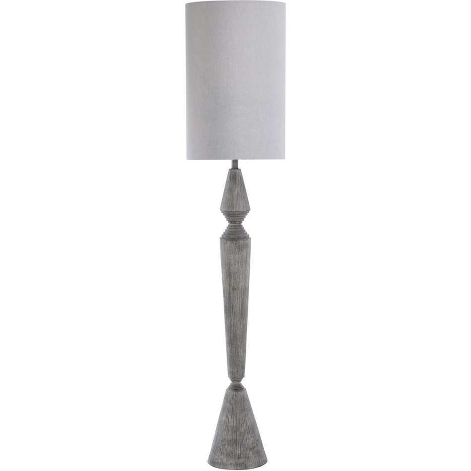 stlc grey floor lamp   