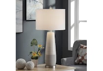 stlc grey table lamp   