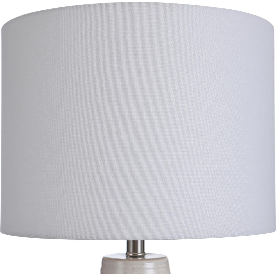 stlc grey table lamp   