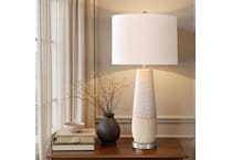 stlc grey table lamp   