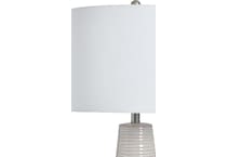 stlc grey table lamp   