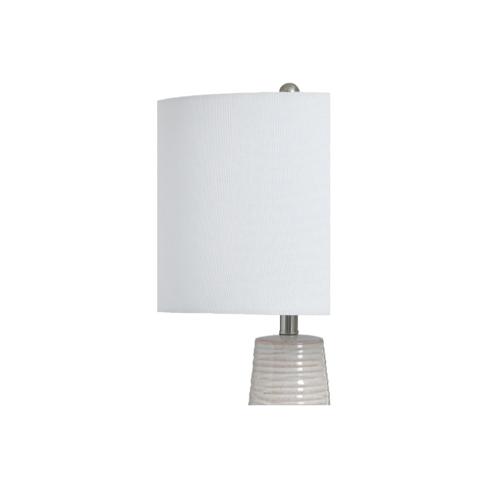 stlc grey table lamp   