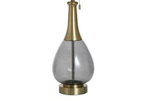 stlc grey table lamp   