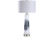stlc grey table lamp   